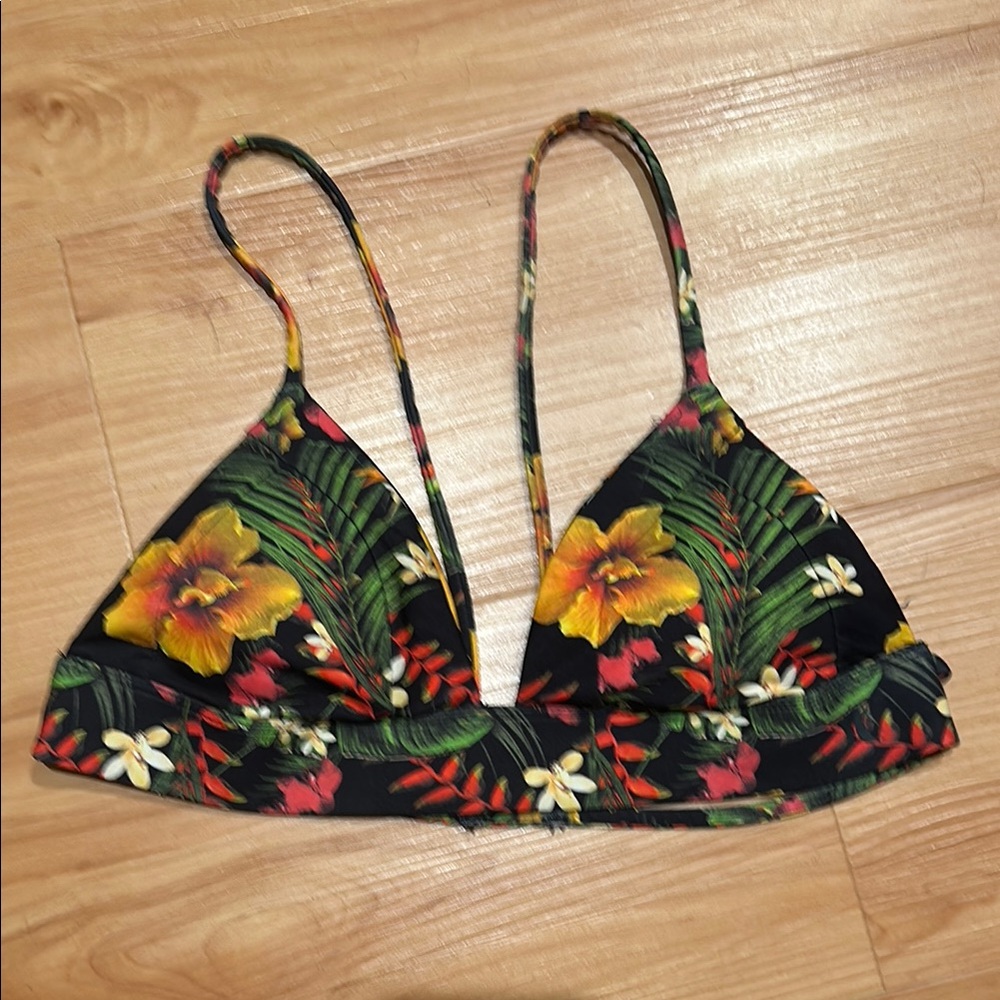 Hurley Tropical Floral Bikini Top